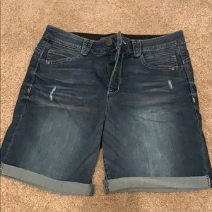 BOGO Democracy “ab solution” denim/Jean shorts